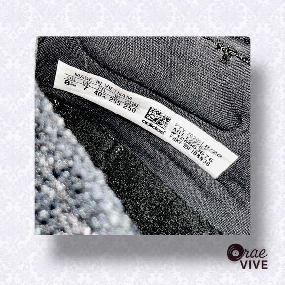 Adidas UltraBoost 21 All Black Triple Black Womens 8.5 Running Shoes - Picture 8 of 8